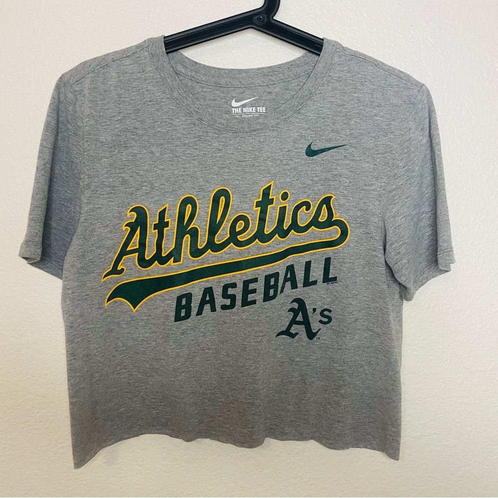 Nike Oakland A's Crop Top
